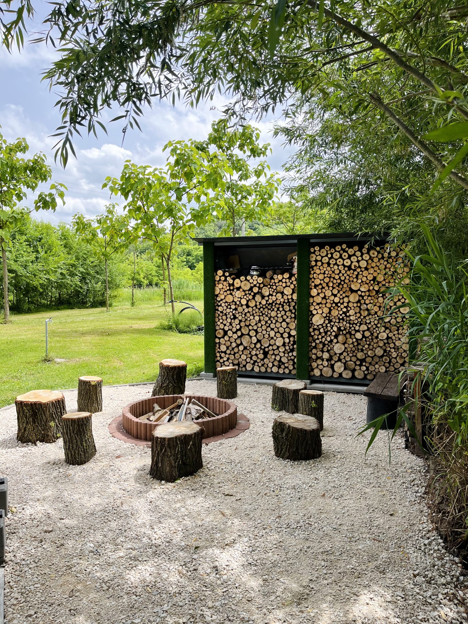 domeglamping ságvár tűzgyújtó hely